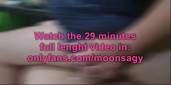 assjob in denim skirt by bbw stepmother crushing balls cock with thighjob until cumshot