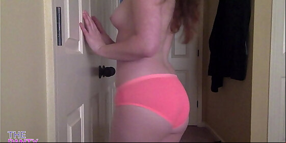 pretty southern amateur teen strips and tries panty stuffing for the first time the panty bank used panties
