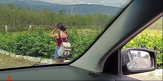 i find a sexy petite on the street and agrees to fuck in exchange for the ticket to her house
